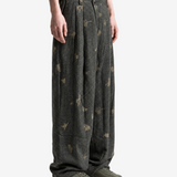 ZIGGY CHEN - Men Jacquard Front Pleat Trousers