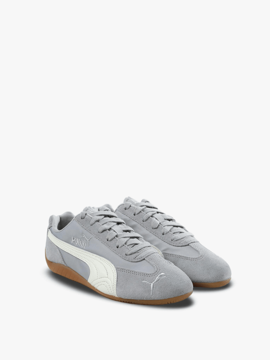 Gray sneaker,side view