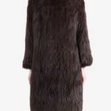 Brown jacket, full body view