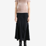 Pink t-shirt, full body view