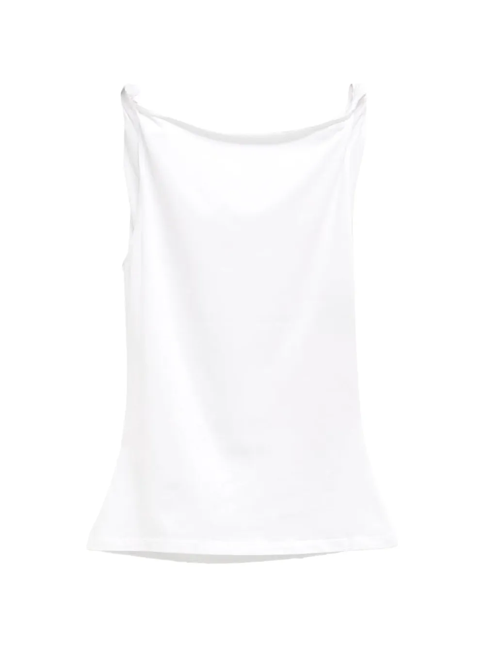 White top, front view