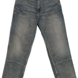 Blue jeans, front view