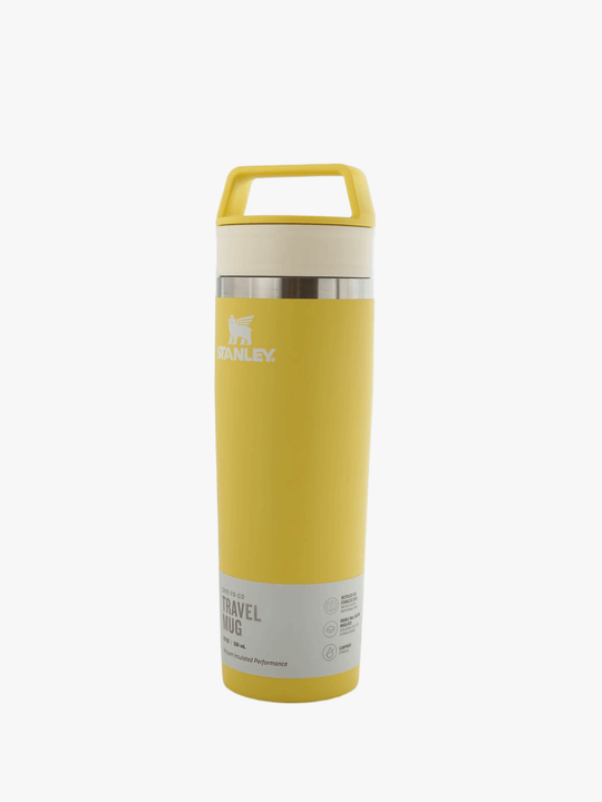 Yellow product, front view