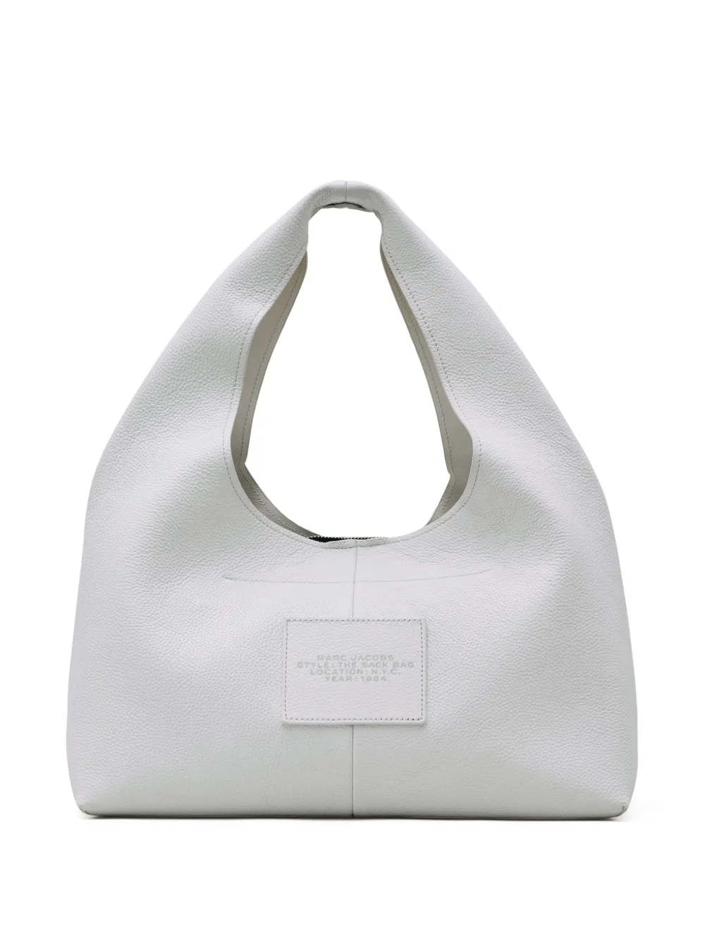 White bag, back view