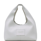 White bag, back view