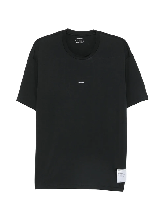 Black t-shirt, front view