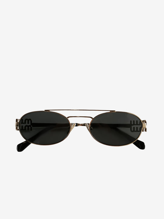 Grey sunglasses, front view