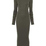 Green dress,front view