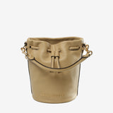 Tan bag, front view