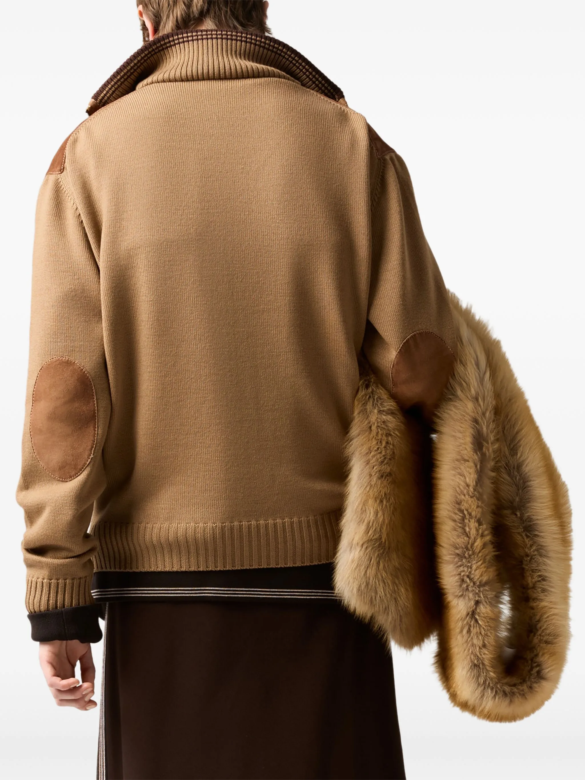 MIU MIU - Women Leather Zipped Cardigan – Atelier New York