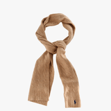 Tan scarf, front view
