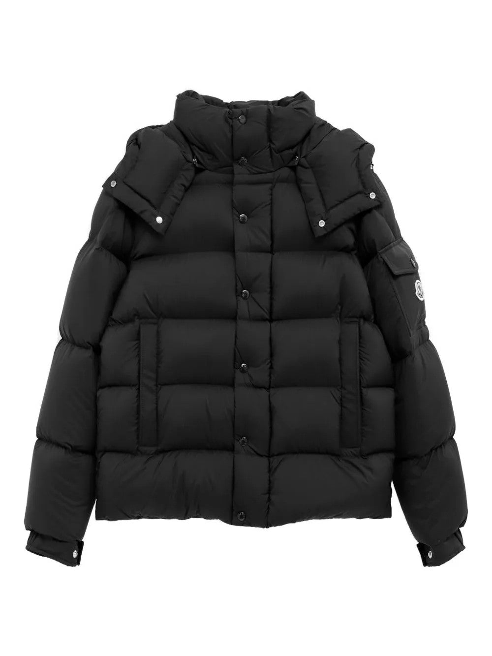 Black jacket, front view
