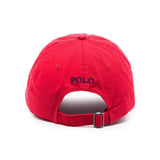 Red hat, back view