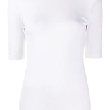 White t-shirt, front view
