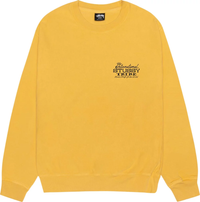 STUSSY - Men IST Pigment Dyed Crewneck