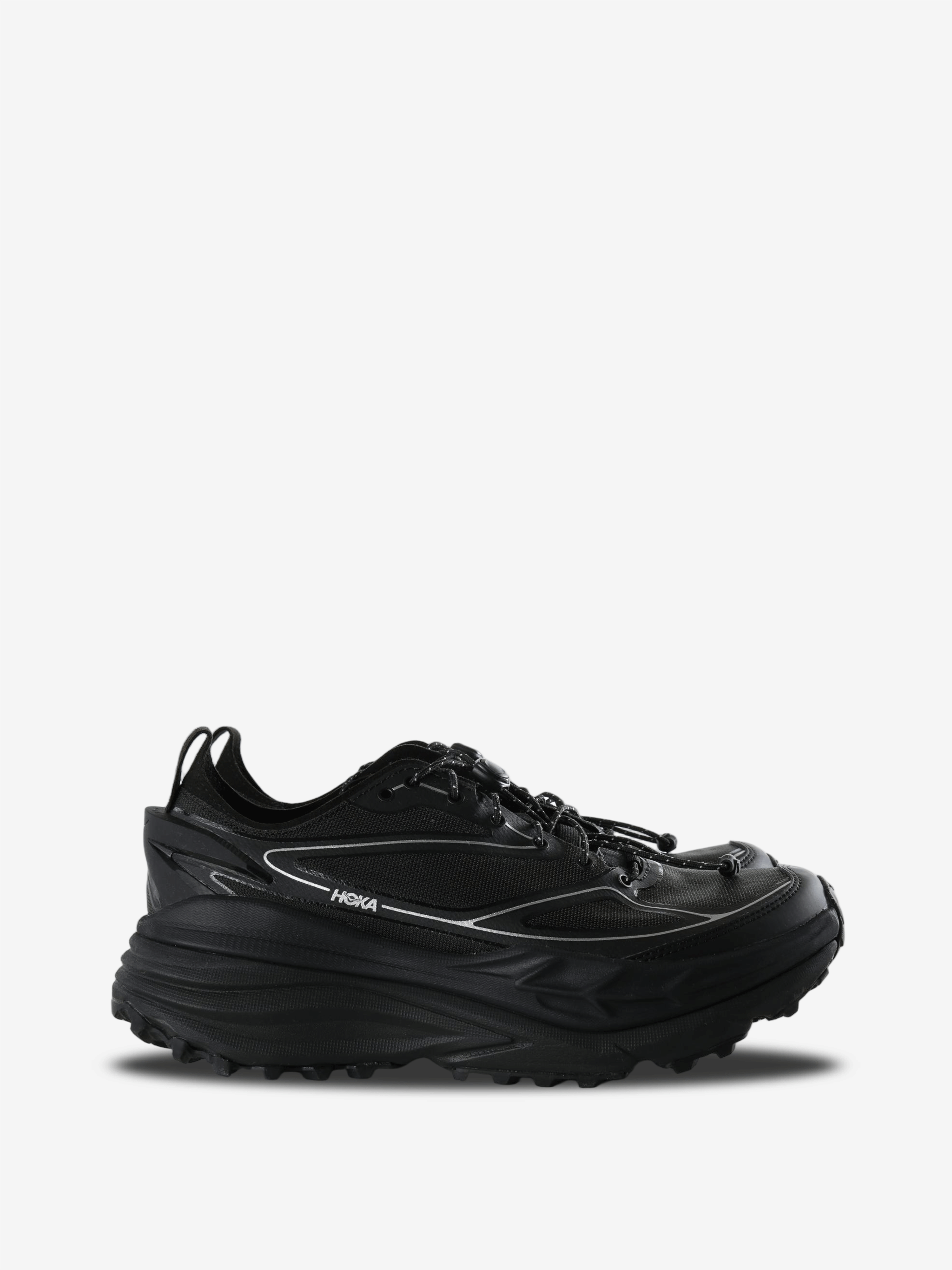 Black shoes, side view