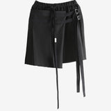Black skirt, front view