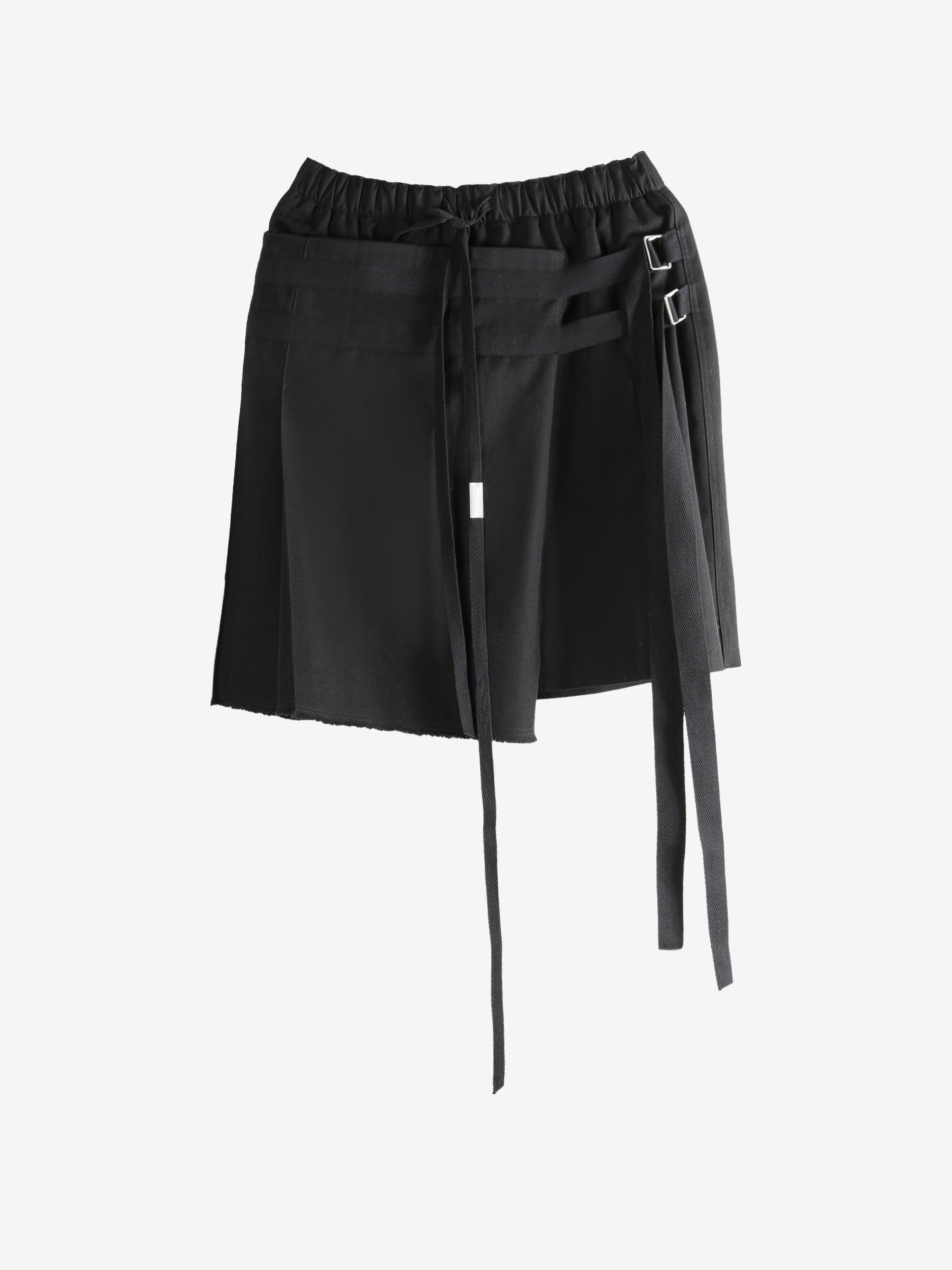 Black skirt, front view