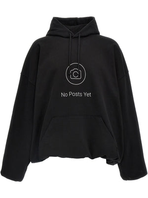 VETEMENTS - Unisex No Posts Cropped Boxy Hoodie