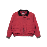 Red jacket,front view