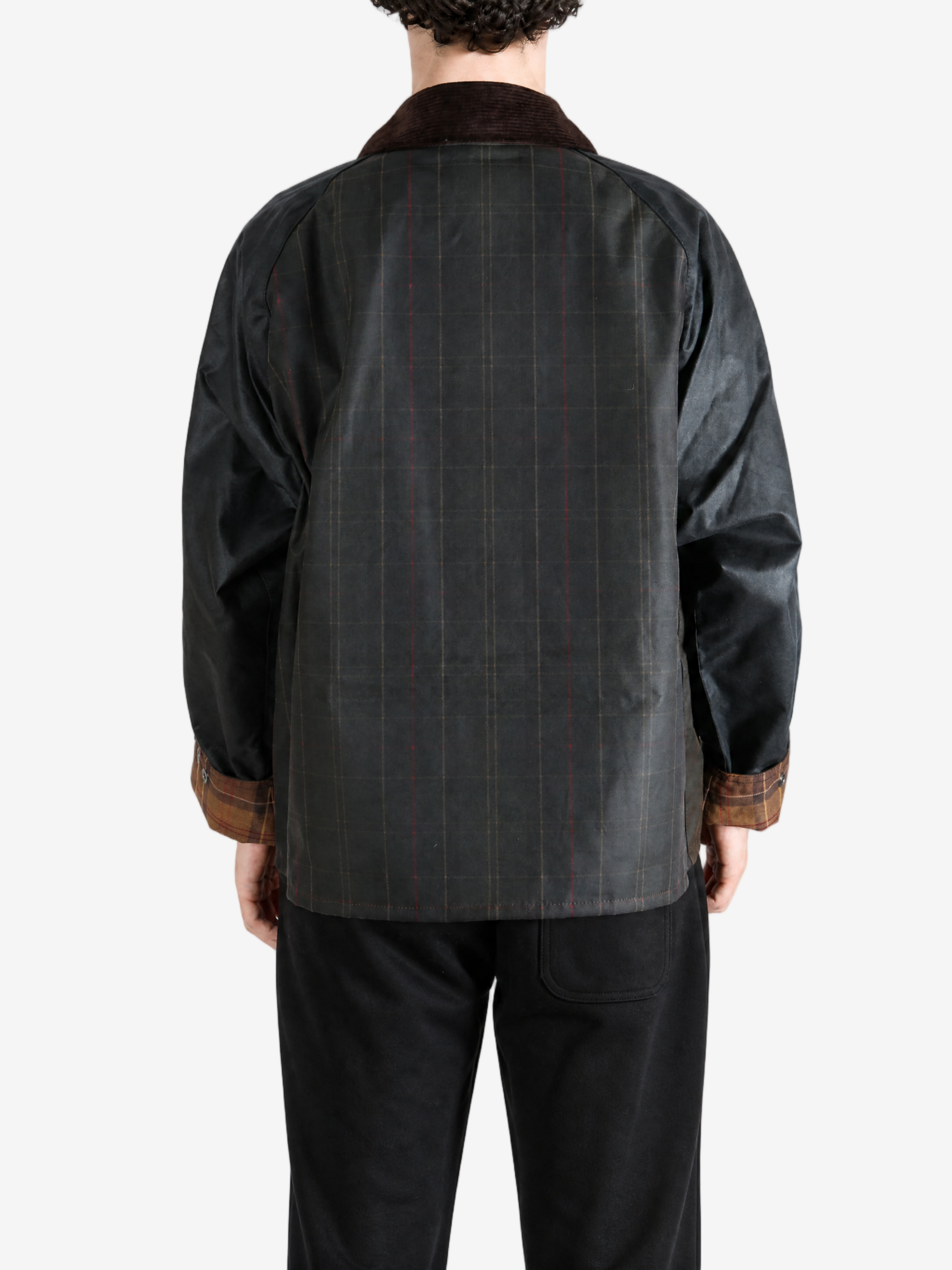 Black jacket, full body view