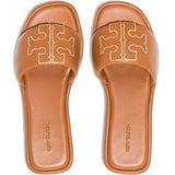 Tan shoes, front view