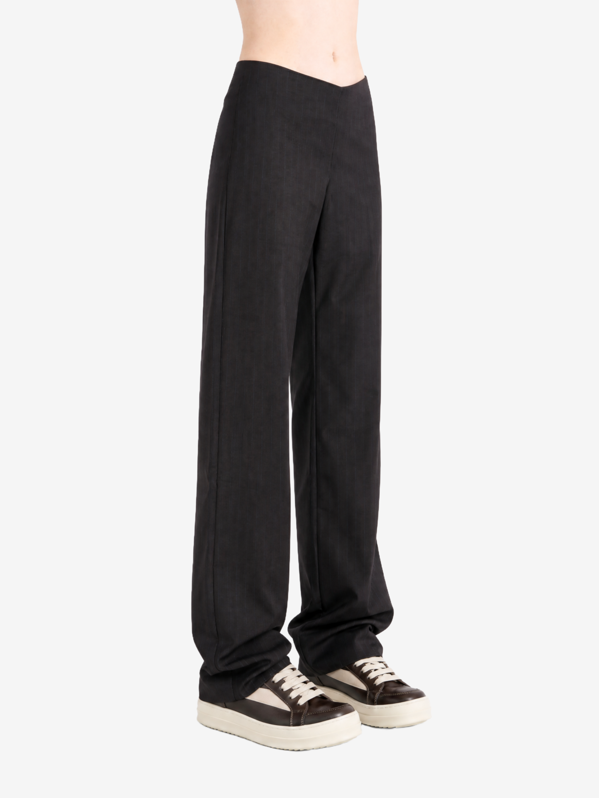 Black pants, full body view