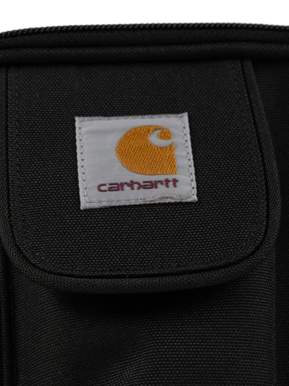 Close up of Black bag, showing detail