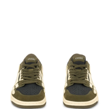 Green shoes, front view