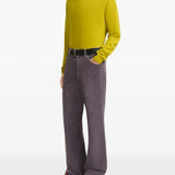 Grey pants, full body view
