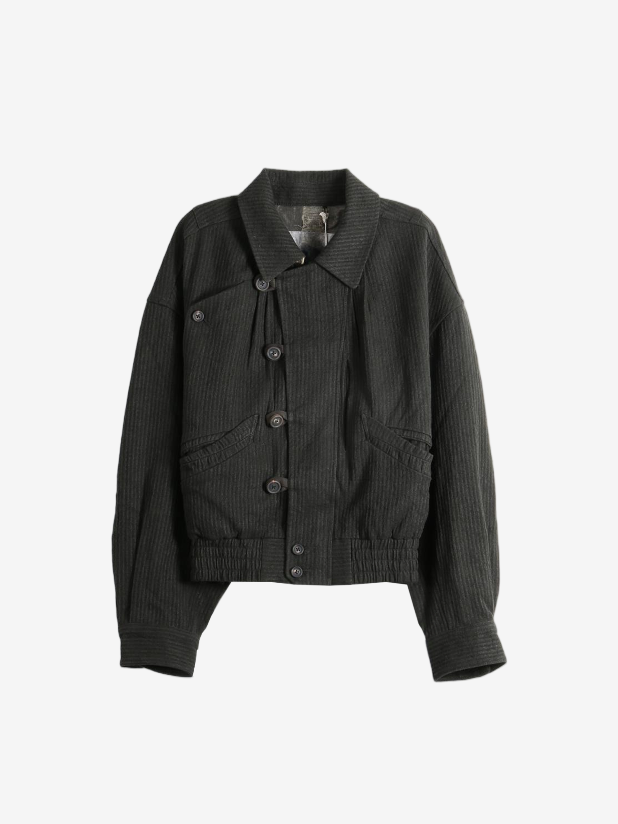 Black jacket, front view