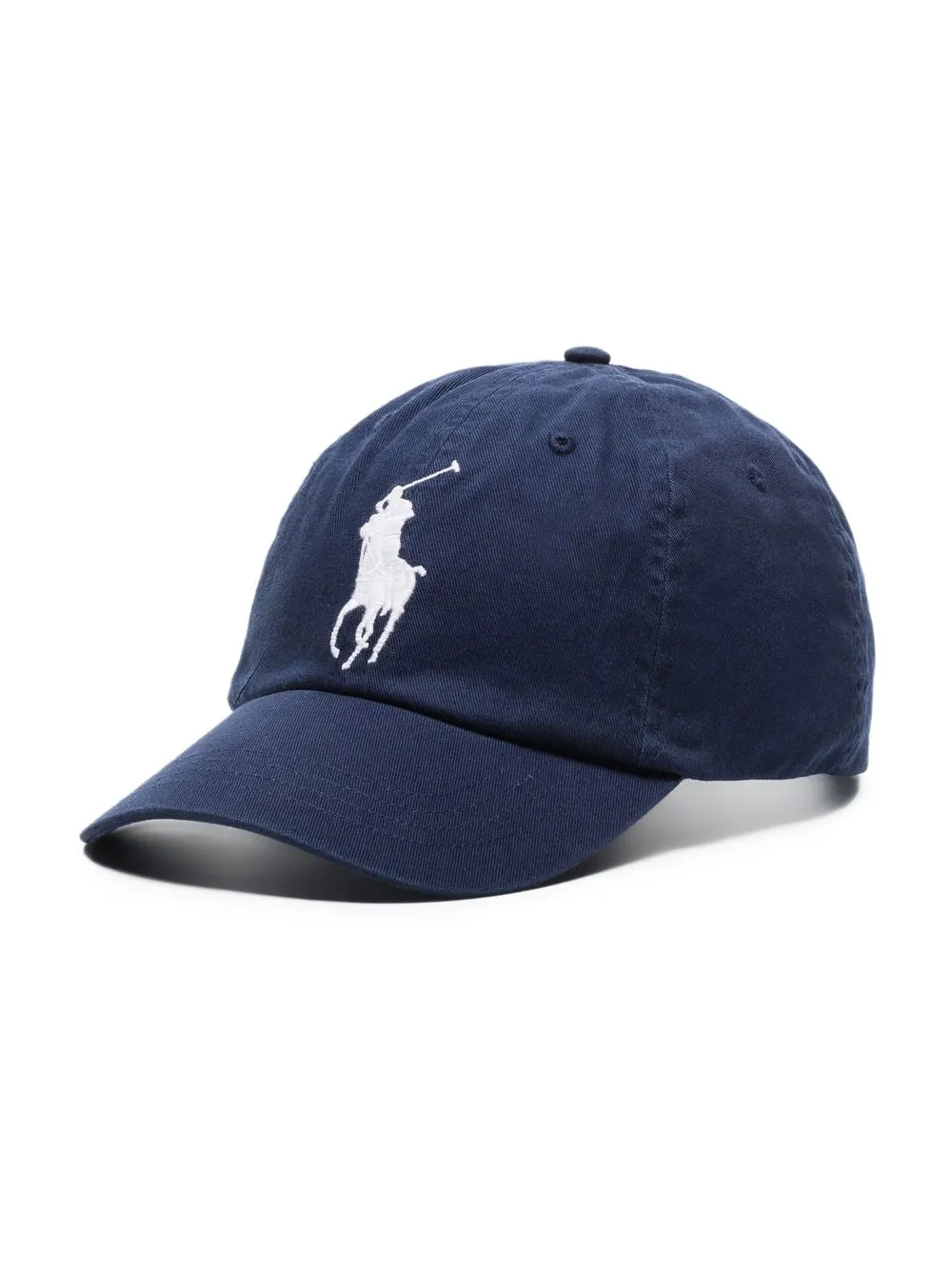 Navy blue cap,side view
