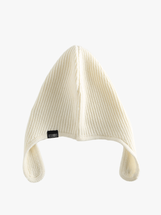 Tan hat, front view