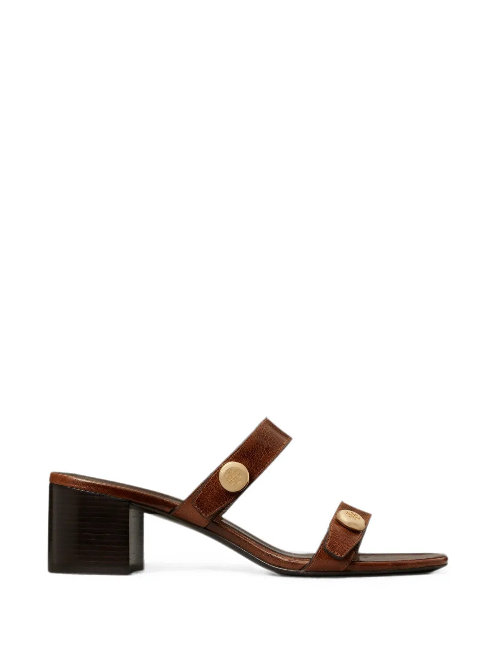 Brown shoes, side view