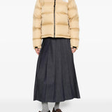 Tan jackets, full body view