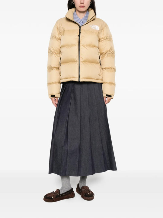 Tan jackets, full body view