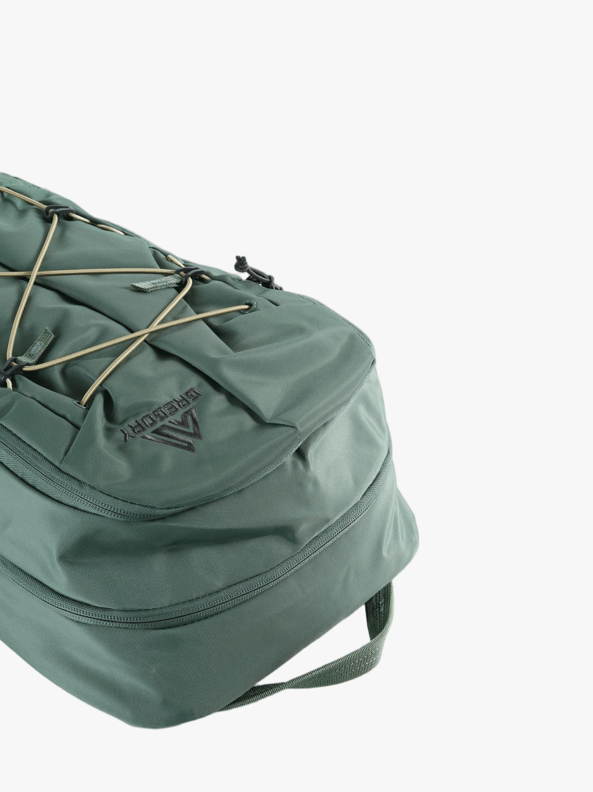Green bag, front view