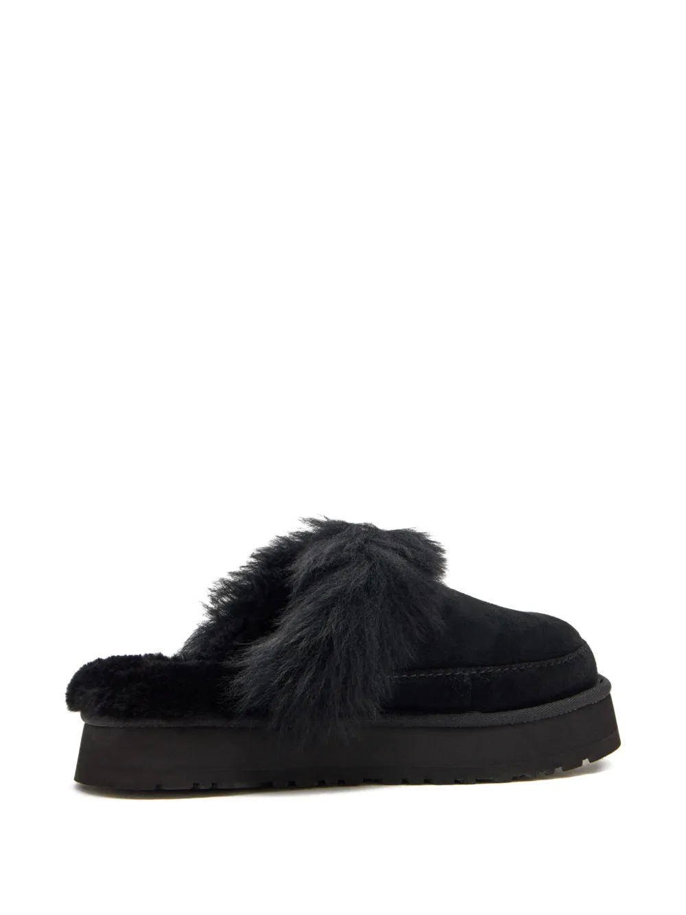 Black boots, front view