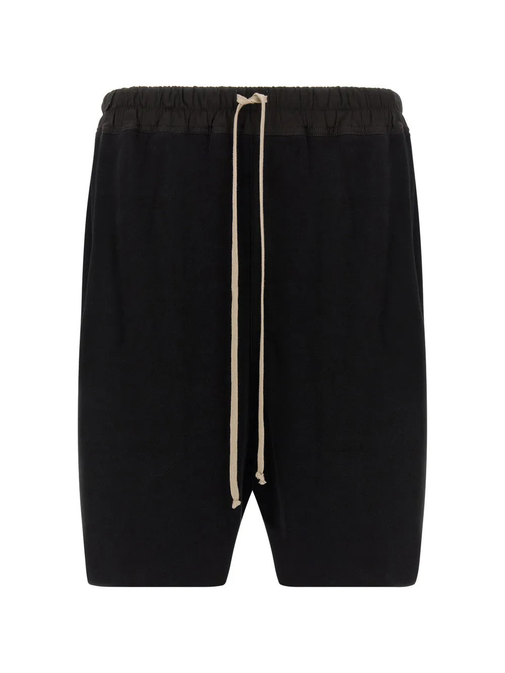 Black shorts, front view