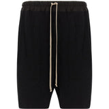 Black shorts, front view