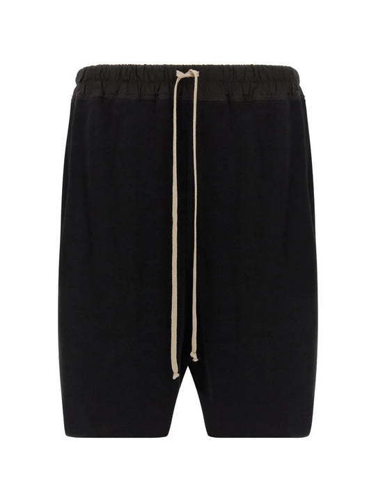 Black shorts, front view
