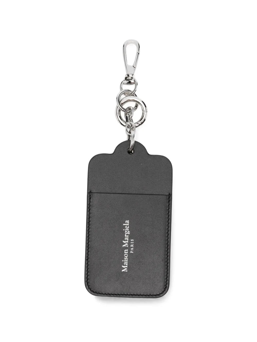 Black accessories, front view