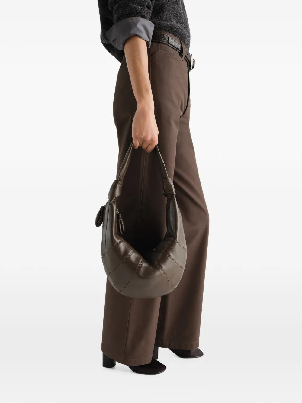 Brown bag, side view