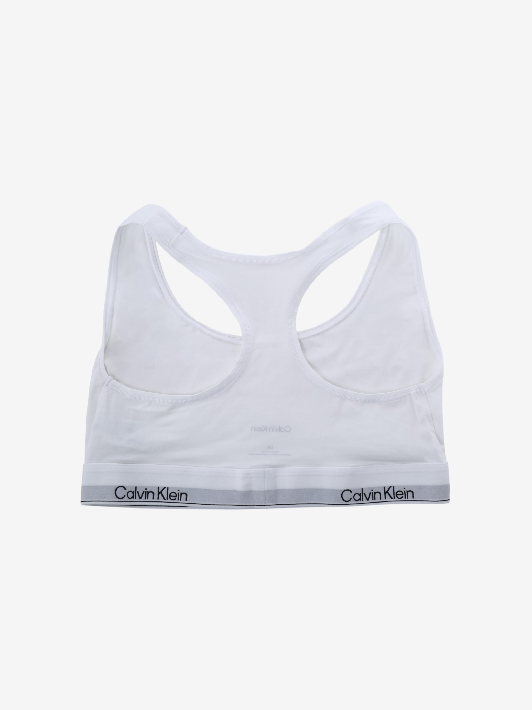 White activewear, front view