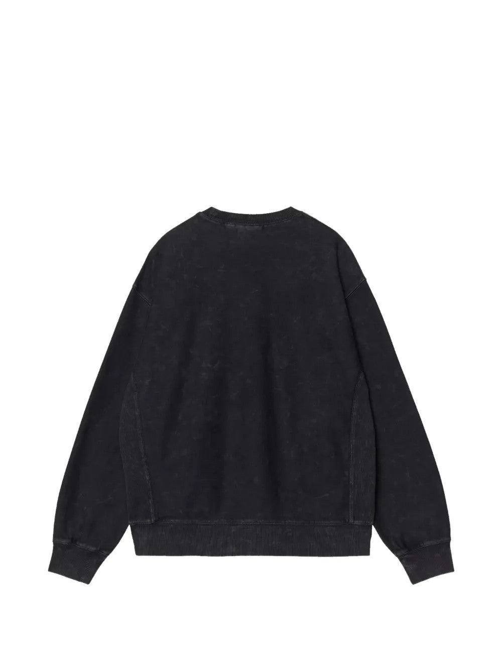 Black knitwear, back view