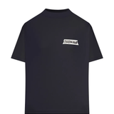 Black t-shirt, front view