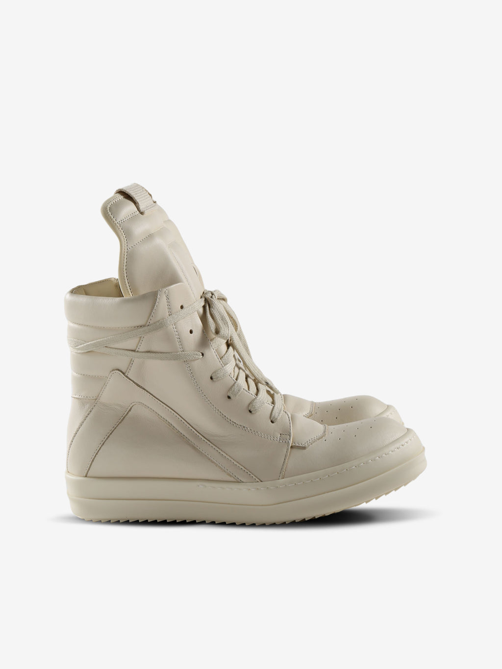 RICK OWENS - Women Scarpe In Pelle Geobasket Sneakers