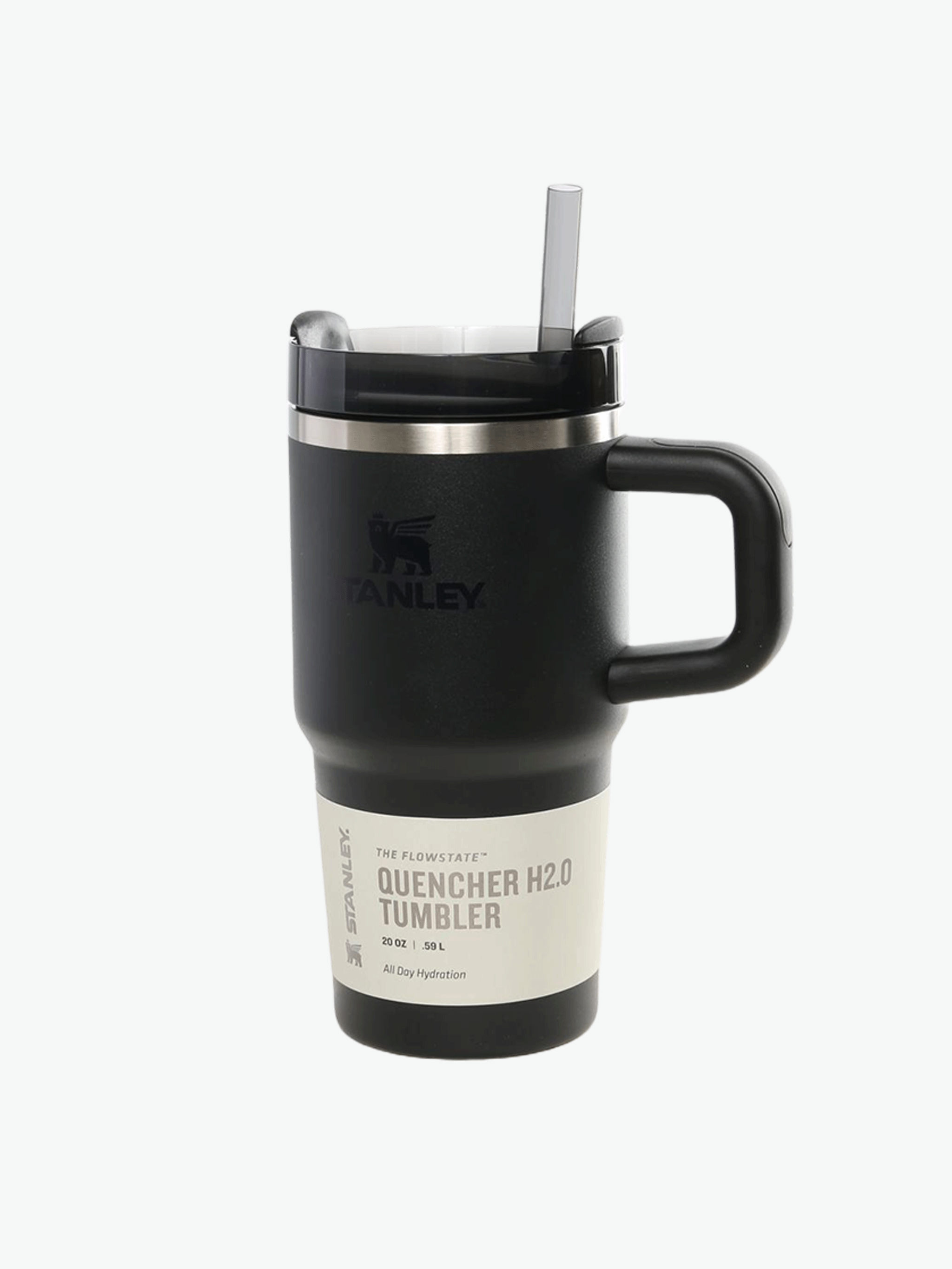 Black tumbler,front view