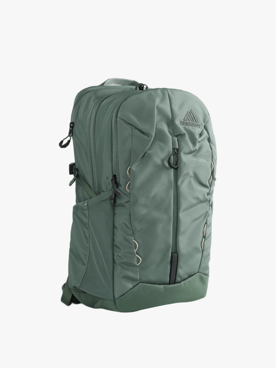 Green bag, front view