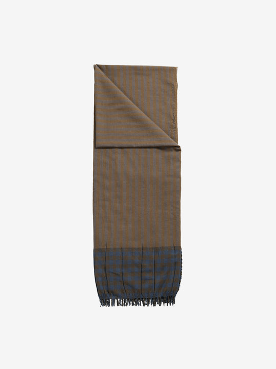 Brown sacrf, front view